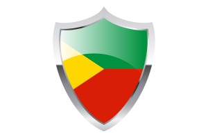 Chita Flag with Medieval Heater Shield flag