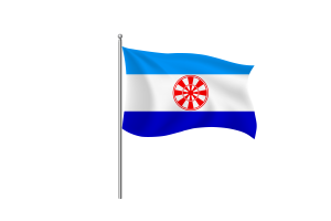 Clipart della Bandiera di Evenkia flag