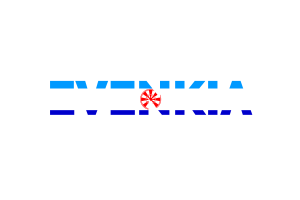 Arte Testuale di Evenkia flag