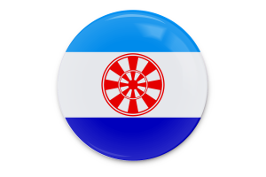 Arte Vettoriale della Bandiera di Evenkia flag