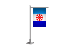 Bandiera in piedi di Evenkia flag