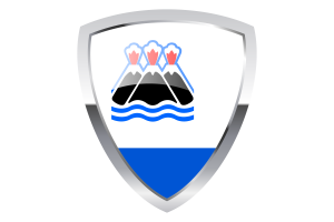 Kamchatka Peninsula Shield Flag flag