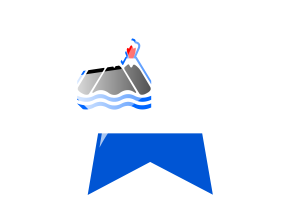 Kamchatka Peninsula Flag Star Icon flag