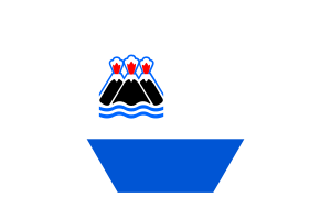 Kamchatka Peninsula Flag Vector Free | SVG and PNG flag