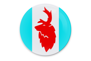 Koryak Okrug Flag Vector Art flag