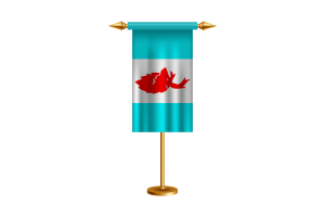 Koryak Okrug Ceremonial Flag Vector Free flag