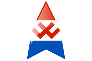 Permyakia Flag Star Icon flag