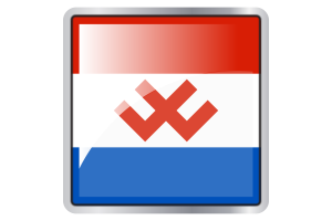 Permyakia Flag Square icon flag