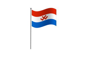 Waving Flag of Permyakia flag