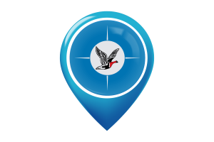 Icona mappa della bandiera di Taymyr flag