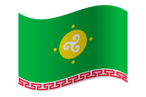 Ust Orda Buryat Flag flag