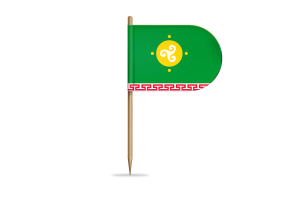 Ust Orda Buryat Flag for Desk, Table flag