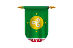 Ust Orda Buryat Flag Emblem Vector Images flag