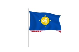 Ust-Orda Buryat Autonomous Okrug Flag Clipart flag