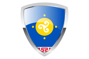 Ust-Orda Buryat Autonomous Okrug Shield Flag flag