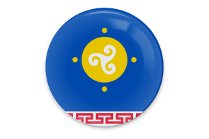 Ust-Orda Buryat Autonomous Okrug Flag Vector Art flag