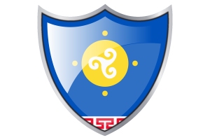 Standard of Ust-Orda Buryat Autonomous Okrug flag