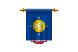 Ust-Orda Buryat Autonomous Okrug Flag Royal Banner flag