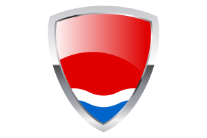 Amur Oblast Shield Flag flag