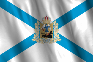 Bandiera nazionale di Arkhangelsk flag