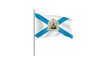 Clipart della bandiera di Arkhangelsk flag