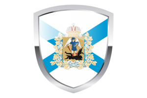 Clipart della bandiera nazionale di Arkhangelsk flag