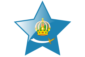 Astrakhan Flag Star Icon flag