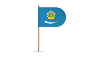 Astrakhan Flag for Desk, Table flag