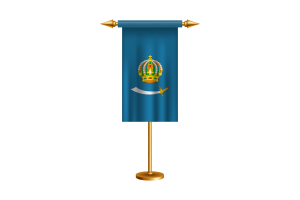 Astrakhan Ceremonial Flag Vector Free flag