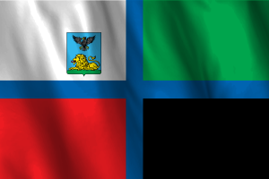Bandiera Nazionale di Belgorod flag