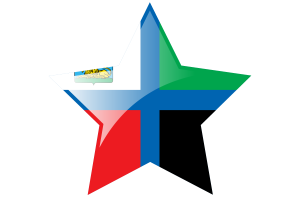 Icona Stella della Bandiera di Belgorod flag