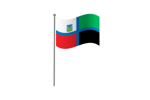 Bandiera Sventolante di Belgorod flag
