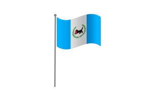 Waving Flag of Irkutsk flag