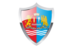 Ivanovo Flag with Medieval Heater Shield flag