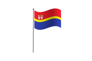 Bandiera Sventolante di Kaliningrad flag