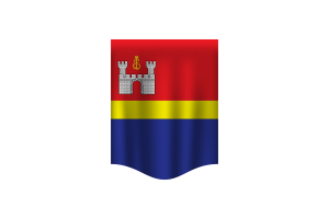 Striscione della Bandiera di Kaliningrad flag