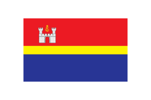 Illustrazione Vettoriale della Bandiera di Kaliningrad flag