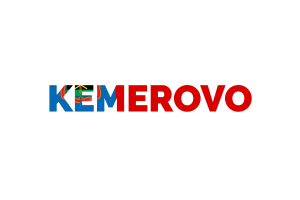 Kemerovo Text Art flag