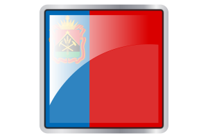 Kemerovo Flag Square icon flag