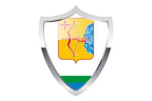 Kirov Flag with Medieval Heater Shield flag