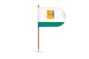 Kirov Flag for Desk, Table flag