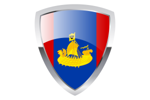 Kostroma Shield Flag flag