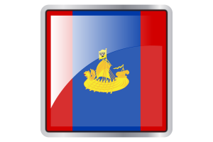 Kostroma Flag Square icon flag