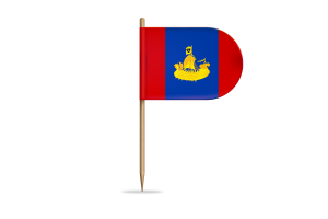 Kostroma Flag for Desk, Table flag