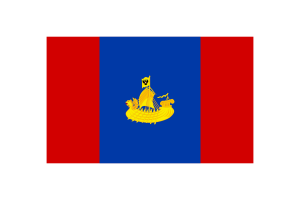 Kostroma Flag Vector Illustration flag