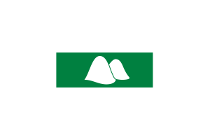 Kurgan Flag Square Rounded Shape flag