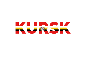 Art textuel de Koursk flag