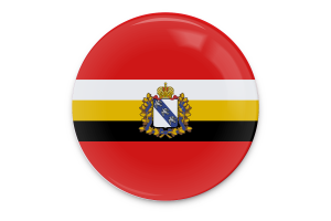 Art vectoriel du drapeau de Koursk flag