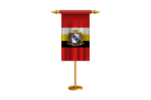 Drapeau cérémoniel de Koursk vectoriel gratuit flag