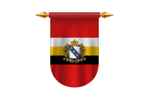 Images vectorielles de l'emblème du drapeau de Koursk flag